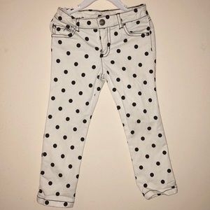 Carter’s Black & White Polka Dotted Pants- Size 4T
